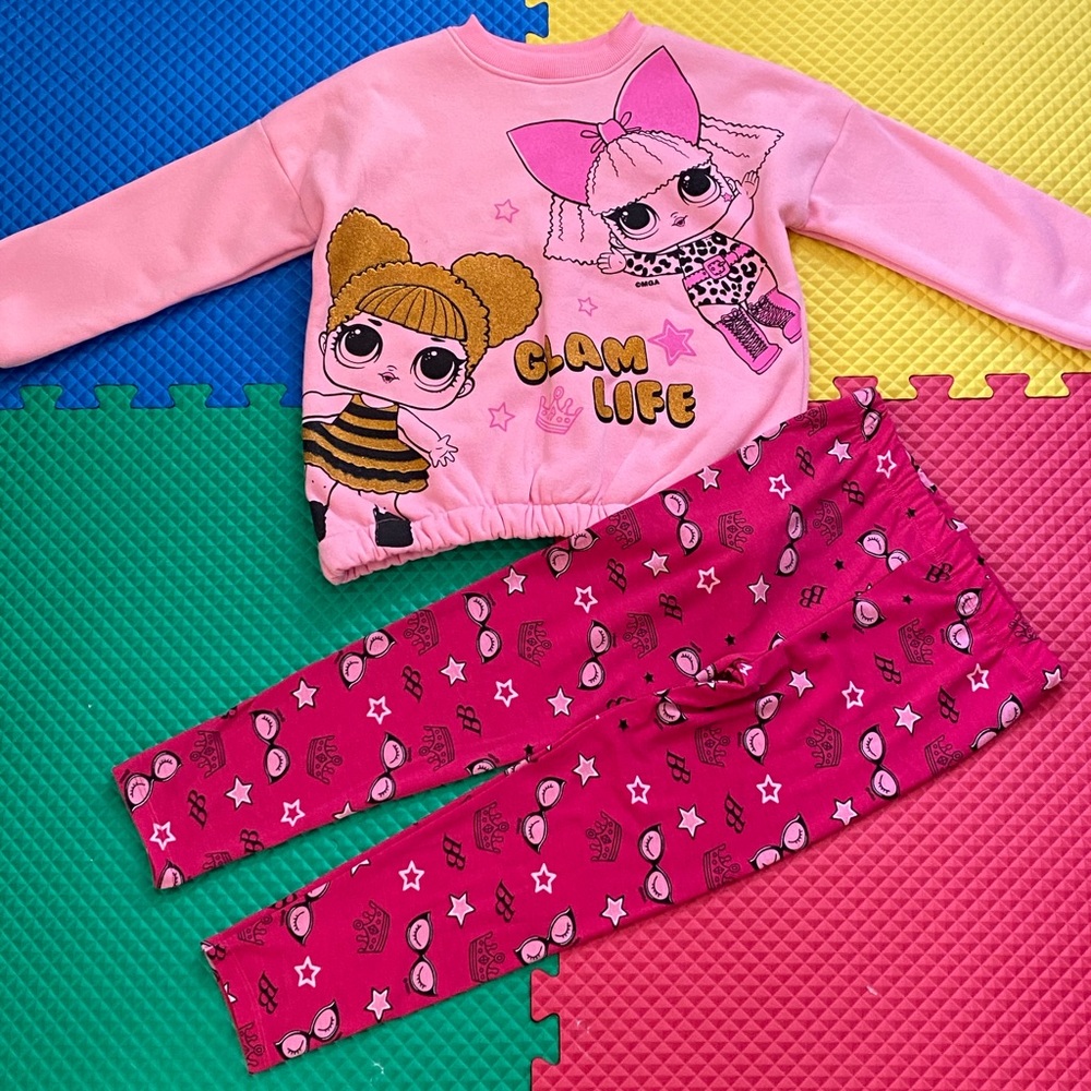 Girl clothes Lol surprise matching set size 6X